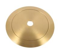 TEHAUX Heavy Duty Brass Lamp Shade Collar Ring Glass Lampshade Holder Retainer Lampshade Washer for Elegant Home Lighting Compatible with Standard Socket Fittings Copper Finish