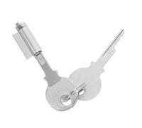 TEHAUX Heavy Duty Refrigerator Door Lock with Key Theft Cylinder for Commercial and Home Freezers Low Temperature Resistant Quiet Operation Multipurpose Cabinet and Display Case Security