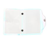 TEHAUX Holographic Card Holder PVC 20 Slot Compact Wallet Organiser | Fashion Design, Multi-Position Layout, Portable Storage for Credit Cards, Photo Cards and Outdoor Essentials