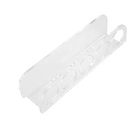 TEHAUX Insulin Vial Storage Organizer Rack Acrylic Space-Saving Vial Holder with Multi-Slot Design for Home Use, Suitable for Diabetes Care and Medicine Bottle Storage