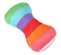 TEHAUX Interactive Plush Dog Chew for Small and Medium Dogs Sturdy Squeaky Bone Easy to Clean for Daily Use and Play