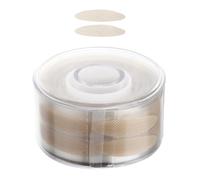 TEHAUX Invisible Double Eyelid Tape 600pcs Ultra-thin Mesh Pattern Fiber Strips for Natural Effect and Breathable Comfort Suitable for Hooded Eyes and Uneven Eyelids