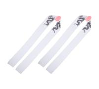 TEHAUX Japanese Samurai Headband 2 Pack Breathable Karate Headwear for Running and Martial Arts Training Unisex