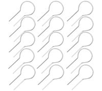 TEHAUX Kiln Hanging Burning Needles 100Pcs Small R-Type Pins Refractory Wire Tools for Pottery Clay Accessories and Ceramic Firing