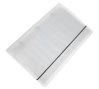 TEHAUX Large Capacity Artworks Portfolio Book with Loose-Leaf Design, Plastic Material, and Modern Chic Look for Organizing Paintings and Postcards, Portable Art Student Album