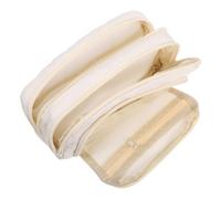 TEHAUX Large-Capacity Pencil Case Art Supplies Organizer Bag Compartments Pencil Bag for Students and Artists Zipper Stationery Storage Pouch for School and Travel