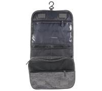 TEHAUX Large Capacity Travel Makeup Bag for Cosmetics with Dry Wet Separation and Hanging Hook Design, Made of Sturdy Oxford Cloth and TPU, Portable Toiletry Organizer for Travel