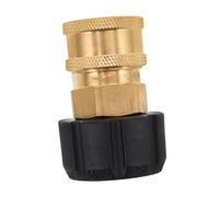 TEHAUX Leakproof High Pressure Washer Hose Quick Connect Adapter Plug to Female Coupler for Power Washer Gun Hose Compatible with Pressure Systems