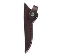 TEHAUX Leather Scissors Pouch for Hairdressing Scissors with Unique Style and Red Colour, Designed to Prevent Loss and Scratches, for Professional Use