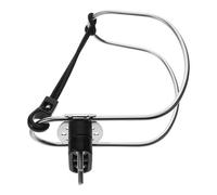 TEHAUX Lifebuoy Holder Bracket Secure Marine Hardware Accessory Stainless Steel Circular Horseshoe Lifebuoy Ring Bracket with Easy Installation for Boats and Yachts for Boat Anchor