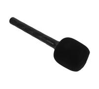 TEHAUX Lightweight Interview Microphone Handle Adapter for Wireless Mic Portable Handheld Mount Compatible with Various Microphones Easy Setup for Reporting Lectures Weddings and