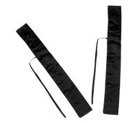 TEHAUX Lightweight Japanese Carrying Case for Swords and Broadswords, Black Cloth Protective Cover with Shoulder Straps, Meticulously Crafted the Go Storage and Training