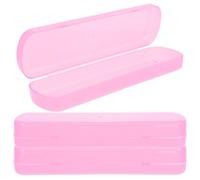 TEHAUX Lightweight Travel Toothbrush Holder with Sealed Storage Box for Outdoor Adventures and Business Travel