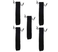 TEHAUX Lint Pen Pouch for Children 5pcs Drawstring Pen Packing Bag