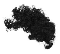TEHAUX Long Black Curly Wigs for Women Synthetic Hair with Natural Curly Design and Comfortable Fit High Temperature Fiber Afro Wavy Style for Daily Life and Party Use