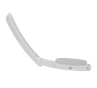 TEHAUX Long Handle Lotion Applicator and Back Scrubber Gray Sponge Head, Folding Self Tanning Cream Applicator for Sunscreen and Medicine, Suitable for Shower and Bath Use