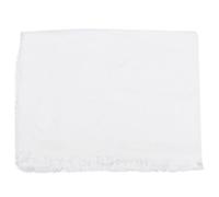 TEHAUX Love Seat Cover White Cvc Non Slip Protective Sofa Cover