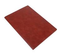 TEHAUX Magnetic Leather Business Folder Organizer Multi-division Portfolio Binder for Office Documents Cards and Accessories Compact Notebook-style Contract and Proposal Holder