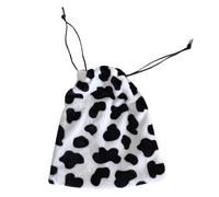 TEHAUX Makeup or Plush with Cow Creative Pattern Drawstring Bag Storage Design for Convenient on of and Portable Carried Toiletries Nail Art Products Travel One's Person