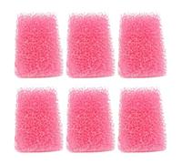 TEHAUX Makeup with Rounded Edges and Porous Texture 6pcs Sponge Set Halloween for Face and Body Easy Blending and Seamless Coverage Sponges for Special Effects and Cosplay
