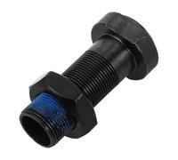 TEHAUX Manual Wheelchair Quick Release Rear Axle Socket, 16Mm Thread Axle Receiver Tube for Wheelchair Repair and Maintenance, Sturdy Metal Spare Component