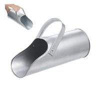 TEHAUX Metal Concrete Filling Tool with Carrying Handle for Construction Site Sand Filling Funnel for Structure Pouring and Brick Filler Efficient Ready Mixed Concrete Pouring Aid