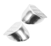 TEHAUX Metal Drywall Stilt Heel Bracket Replacement Kit with Heel Pads for Balance Support Easy Installation Convenient Use in Indoor and Construction Work
