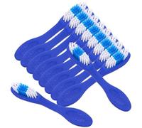 TEHAUX Mini Toothbrushes 10 Pack Soft Bristle Portable Oral Cleaning Brushes with Comfortable Handle for Prison Supplies and Psychiatrists