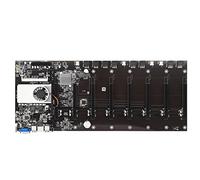 TEHAUX Mining Machine Motherboard Memory Slots Integrated Vga Interface for CPU Mining