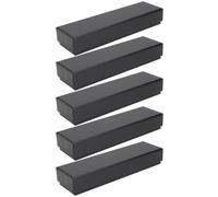 TEHAUX Multi-Functional Paper Pencil Box Set 5pcs Student Pencil Box with Protective and Features for Graduation Period and Stationery Organization