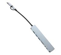 TEHAUX Multi-port Usb Hub Adapter Usb c Double Splitter Cable for Laptop Computer High Speed Data Transfer No Driver Needed -c Docking Station