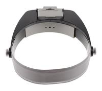 TEHAUX Multifunctional Head-mounted Magnifying Glass LED Light, Adjustable Headband Magnifier for Reading, Cross Stitch, Jewelry Repair, Hands-Free Close Work