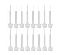 TEHAUX Nail Polish Bottle Brush Replacement 20Pcs for Gel Polish Application at Home and Salon, Even Distribution Liquid Brush for Nail Art DIY