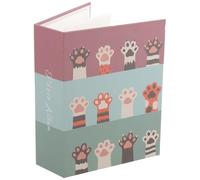 TEHAUX Nail Sticker Storage Book with Highly Inner Pages for Displaying Nail Art Decals Cardboard Album and Collecting Stickers