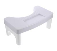 TEHAUX Non Slip Toilet Stool with Comfortable Experience Made of Sturdy Pp Material and Simple Stylish Design to Bathroom Safety for Adults Suitable for Toilets and Other Places