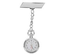 TEHAUX Nurse Watch Clip on Badge Watch for Nurses and Doctors with Clear Round Dial Clip-on Design for Easy Time Reading Random Style