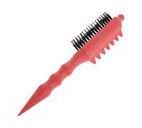 TEHAUX Nylon Teasing Comb for Hair Styling with Airbag Scalp Massage Function, Gentle Styling Tool Made of Abs and Nylon, for Women’s Daily Looks at Home Use