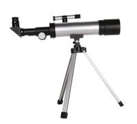 TEHAUX Outdoor Telescope with Tripod High-definition Refractor for Beginners Sky and Earth Dual-purpose Exploration with Srmm Eyepieces and Barlow Lens