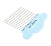 TEHAUX Paper Quilled Comb Tool Portable Cartoon Design Plastic and Metal Paper Quilling Tool Strong Toughness Quilling Beginners Random Color