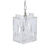 TEHAUX Parrot Foraging Feeder for Mini Macaw and Cockatoo, Acrylic Safe Educational for Cage and Play Gym, Promotes Intelligence and Natural Foraging Behaviour