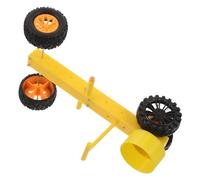 TEHAUX Parrot Training Puzzle Mini Bicycle for Small Birds Interactive Intelligence Enrichment for Parakeets African Greys Macaws Conures Easy Clean Vibrant Cage Accessory