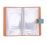 TEHAUX Password Keeper Book Money Saving Book 6.88x4.32in Pu Hardcover with Combination Lock Secure Access Efficient Money Management Blue for Office Use