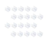 TEHAUX Pen Holder Clips Easy to Carry for and School White 125pcs Can Be Stuck on Dry, Multipurpose Pen Clip and Pencil Fixing Tool for School and Office Office
