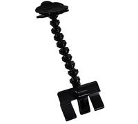 TEHAUX Pets Selfie Stick Photography Prop for Pet Owners Phone Clip Design Attracts Pet's Attention Sturdy Pvc Material Black Training Recording Pet's Moments