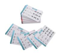 TEHAUX Piano Chord Flashcards Set Paper Chord Chart for Beginner Students to Promote Finger Memory and Enhance Music Theory Knowledge, for Music Education and Lessons