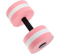 TEHAUX Pink Eva Water Dumbbells for Aquatic Exercise and Resistance Training, Three-layer Composite Floating Design for Support and Balance above Water, for Weight Loss after Childbirth