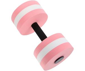 TEHAUX Pink Eva Water Dumbbells for Aquatic Exercise and Resistance Training, Three-layer Composite Floating Design for Support and Balance above Water, for Weight Loss after Childbirth