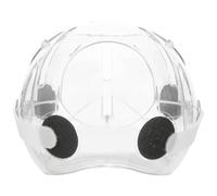 TEHAUX Plastic Cat Helmet with Wear Resistance, Easy to Put and Take, Protective Pet Hood Preventing Biting and Licking for Post-surgery Healing