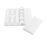 TEHAUX Plastic Door Hinge Replacement for Steam Doors Sturdy Plastic Hinge Accessory Easy Installation Without Tools Suitable for Sauna