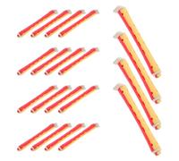 TEHAUX Plastic Hair Curlers Creating Different Curl Patterns Heatless Curling Rod 24pcs Practical Perm Rod Set DIY Hair Styling Tool for Home Salon Use